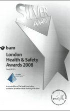 BAM Silver Award for H&S 2008